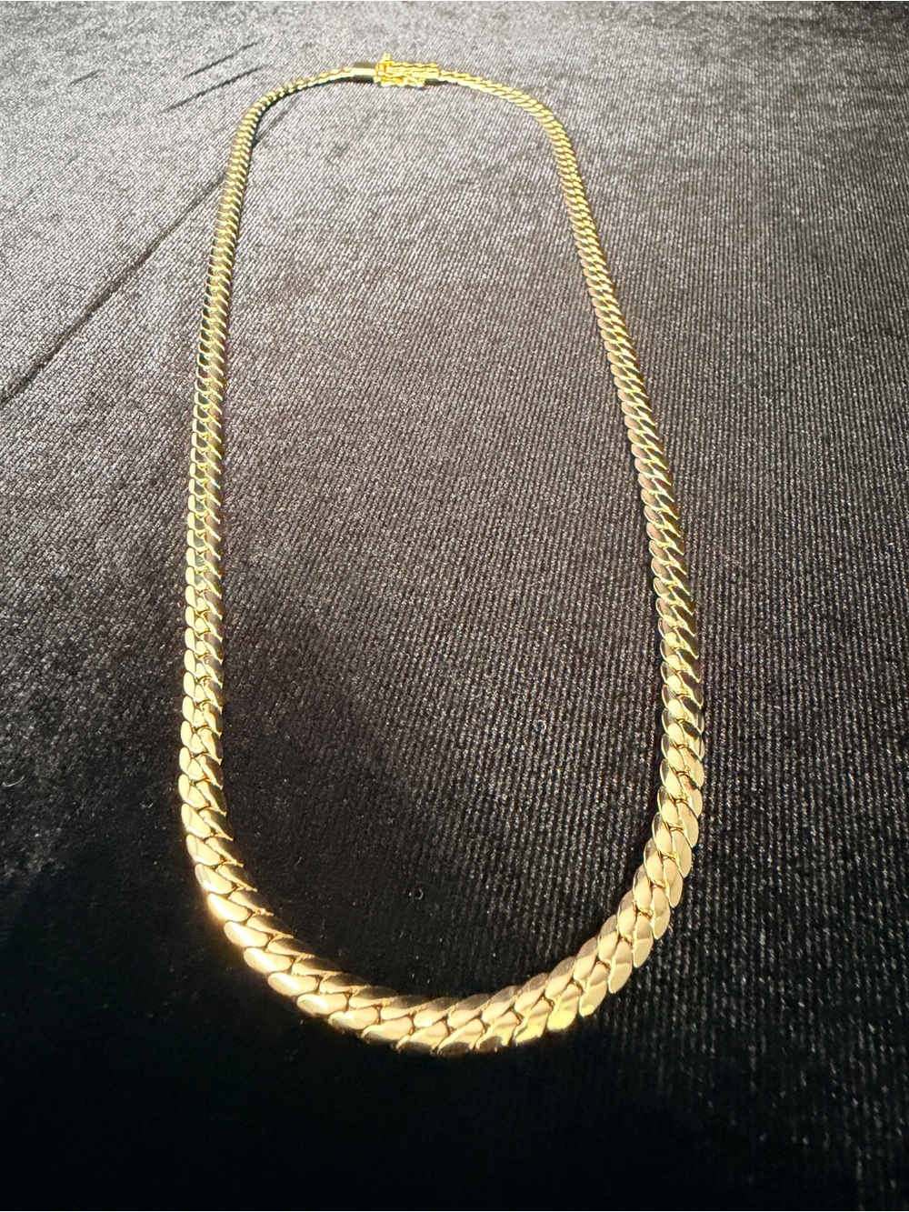 Miami Cuban 20in 4.5MM 14K Stamped Gold Filled Necklace w/Box Lock. BRAND NEW